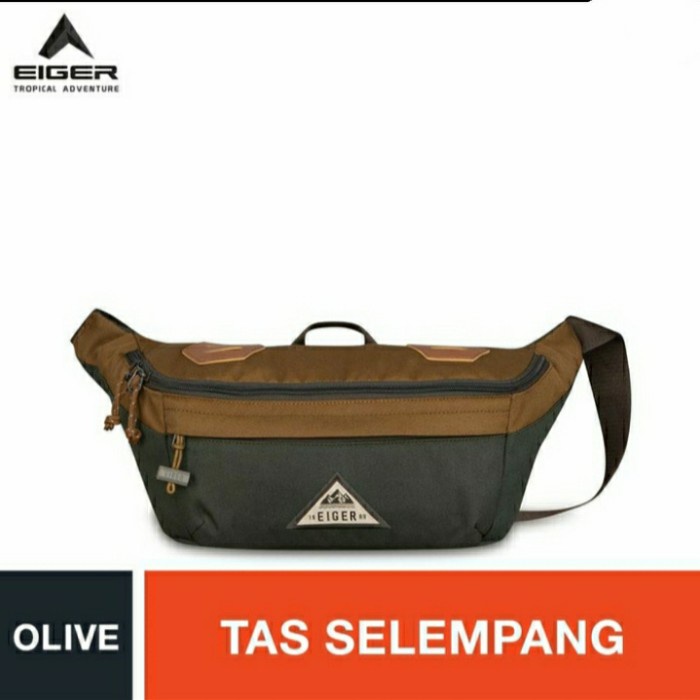 Waistbag Eiger Wanderdrift Tas Pinggang Tas selempang eiger original - Olive
