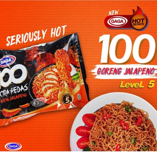 

GAGA MIE EXTRA PEDAS GORENG JALAPENO 85 GRAM ORIGINAL