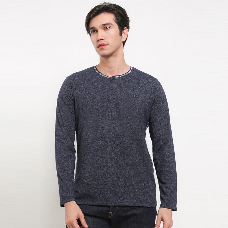 Cressida The Next Level Kaos Henley Longsleeve Navy J048N