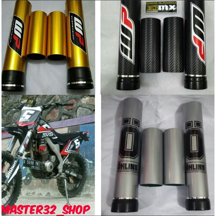 

cover shock USD besar klx Dtracker/ BF /HONDA CRF 150 L