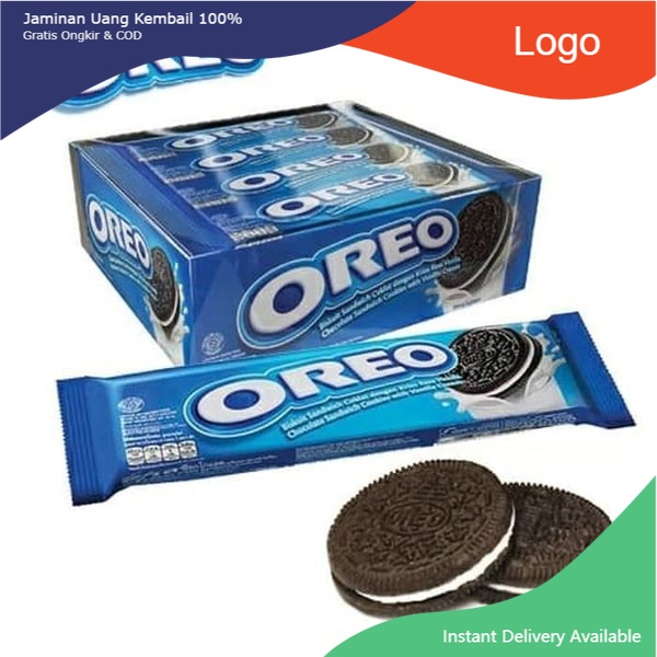 

CEMILAN OREO BISKUIT SANDWICH BOX ISI 12 COOKIES RASA COKELAT STRAWBERRY ICE BLUEBERRY VANILLA