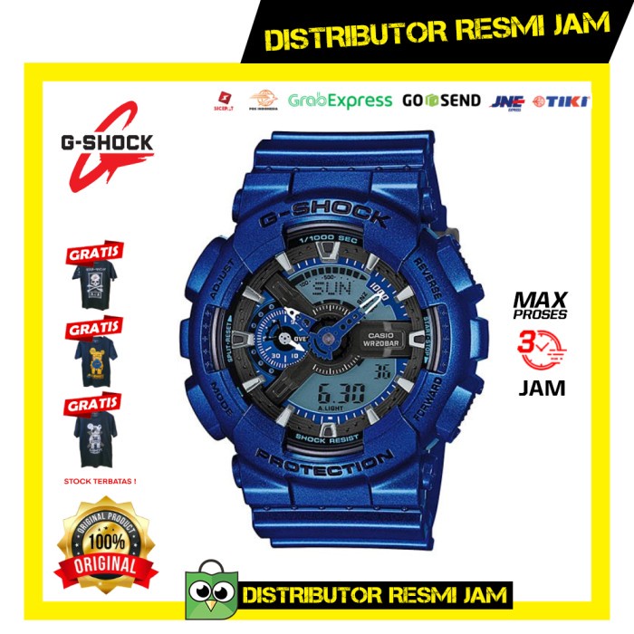 GShock GA-110NM-2ADR GA-110 GA110NM GA110 Garansi Resmi 2 Tahun