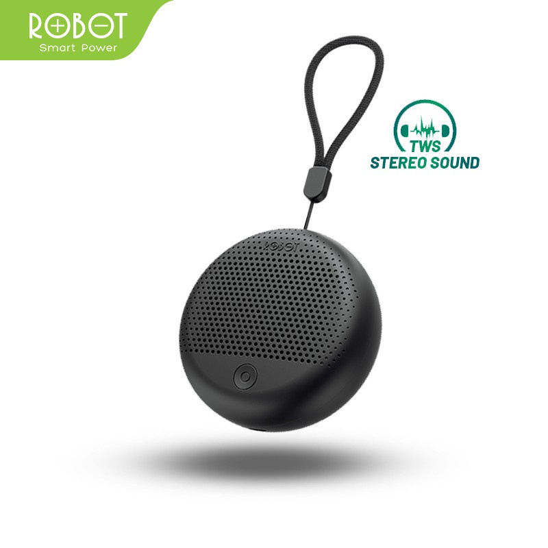 Speaker Bluetooth Chip 5.1 Portable ROBOT RB30 TWS True Wireless Stereo Original - Garansi 1 Tahun TERMURAH