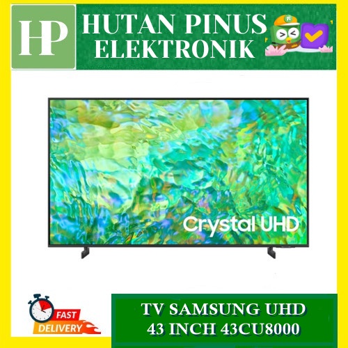 SAMSUNG 43CU8000 4K SMART TV 43 inch UA43CU8000KXXD UA43CU8000 CU8000