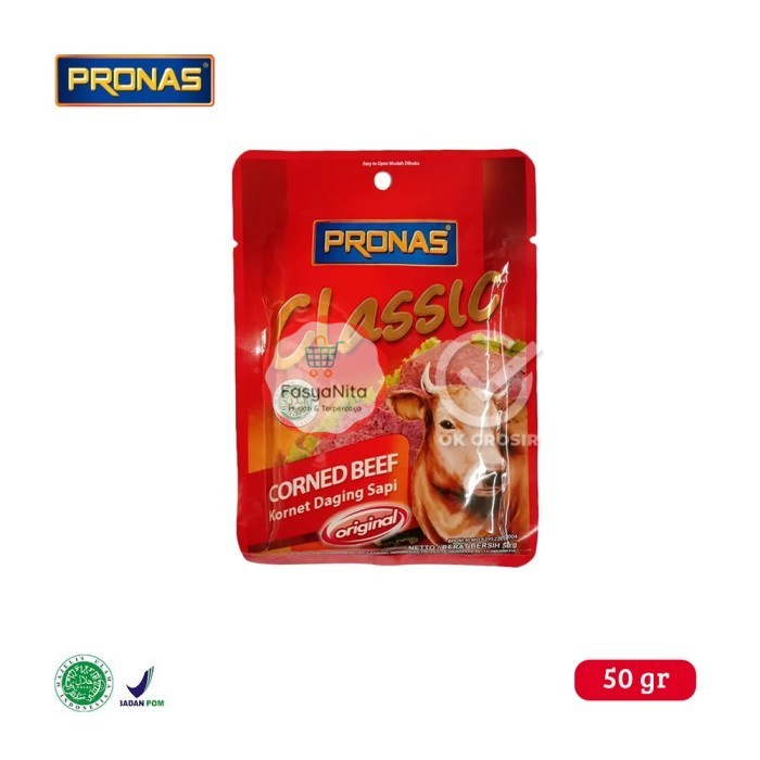 

Pronas Classic Kornet Daging Sapi Original [50 gr] - FasyAnita Mart Denpasar