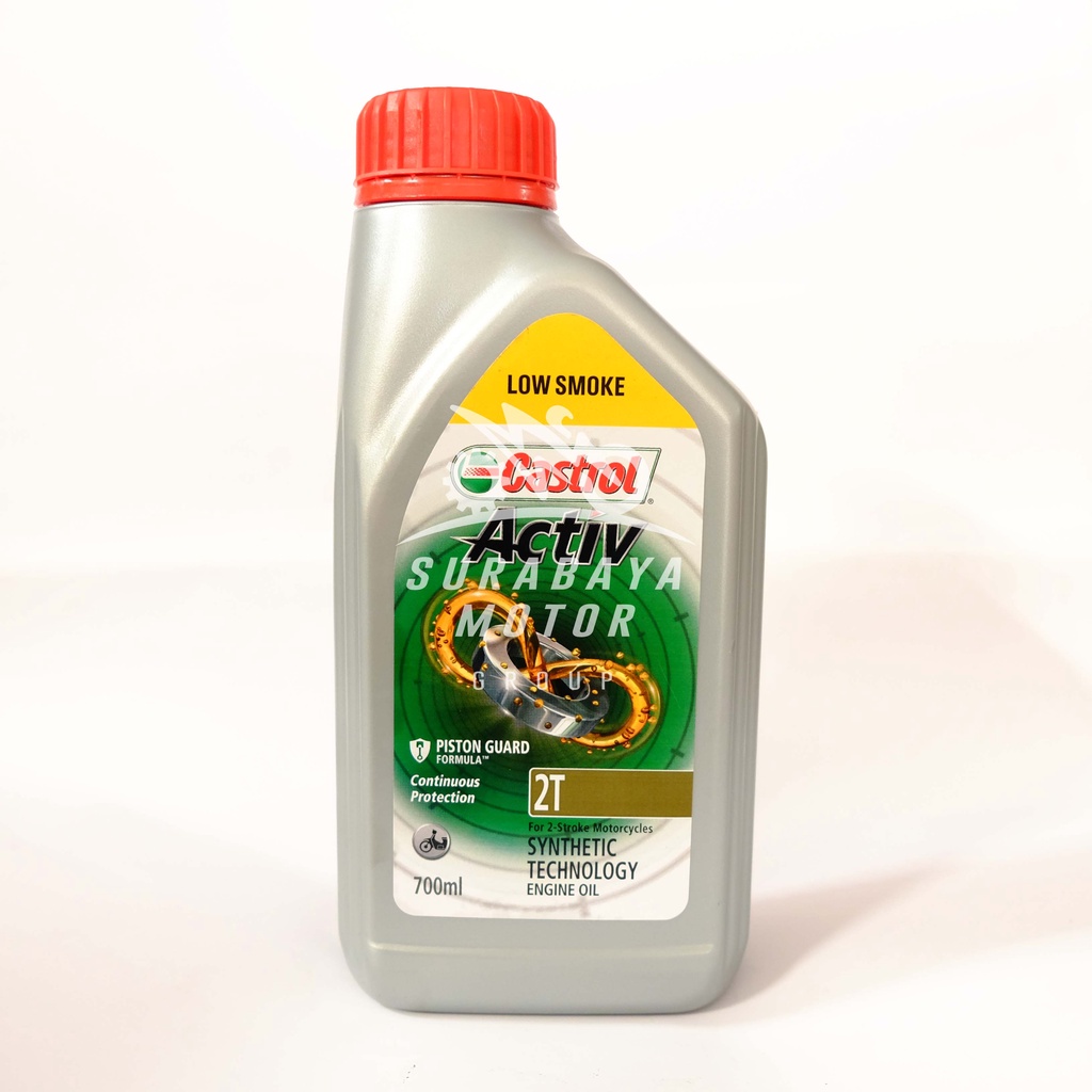 Oli Samping Castrol Activ Low Smoke 2T 700 ML Kemasan Baru