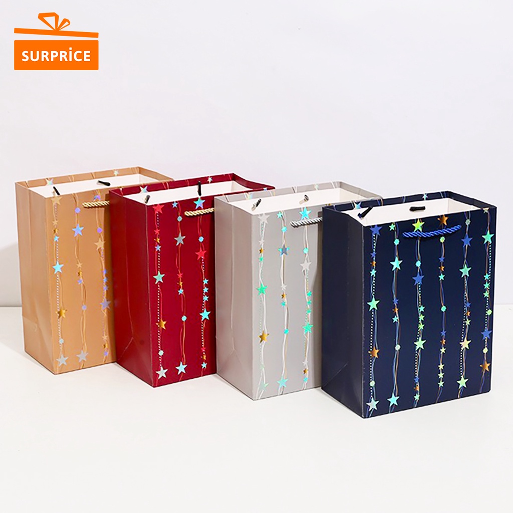 

Surprice Paperbag Tenteng Tali 26x32x10cm / Paper Bag Cute / Goodie Bag / Tas Kado