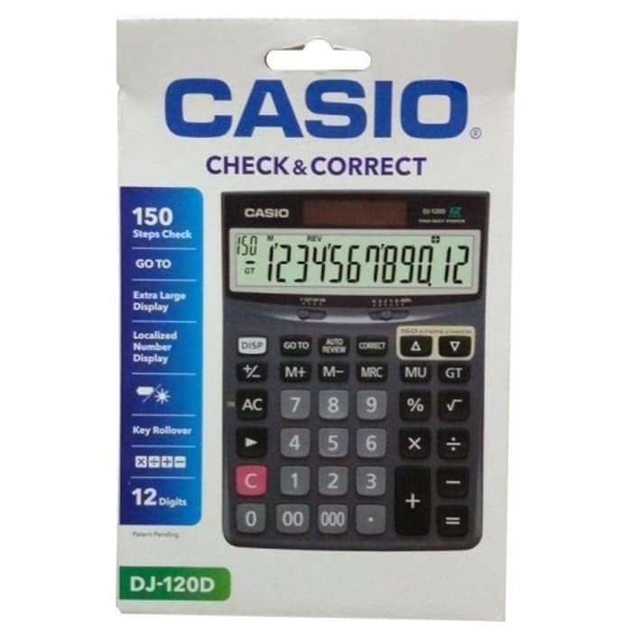

Kalkulator Casio DJ120D