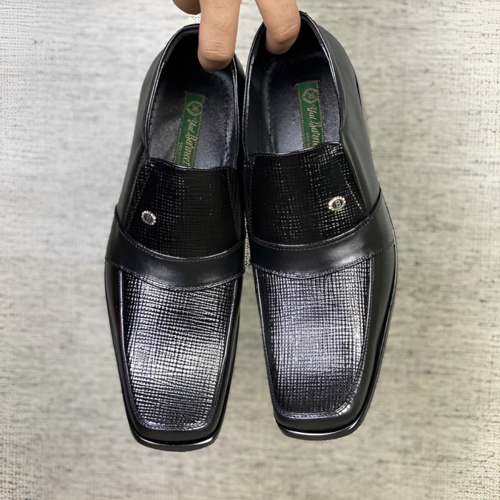 SALE -YALBARNEET 237- Sepatu Pantofel Pria Kulit Asli - 38- 1.2.23