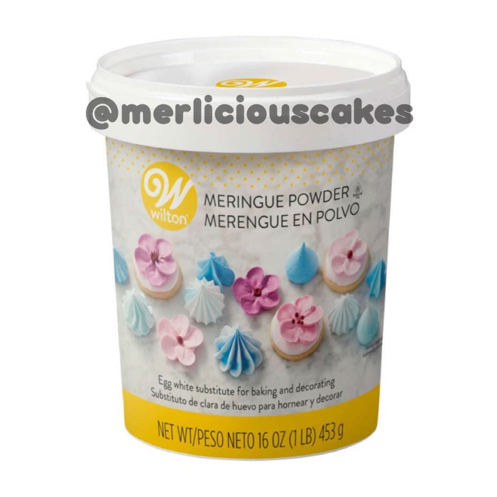 

Promo [ Best Seller ] Wilton Meringue Powder 16 Oz / 453 Gram
