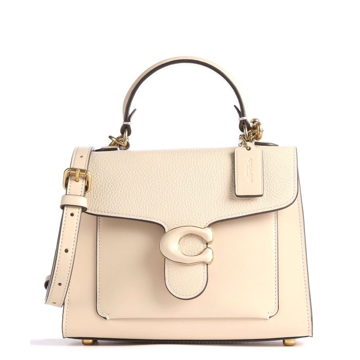 VS Tas Coach *0773* Tabbyy Top Handle 20 Ivory Vvs