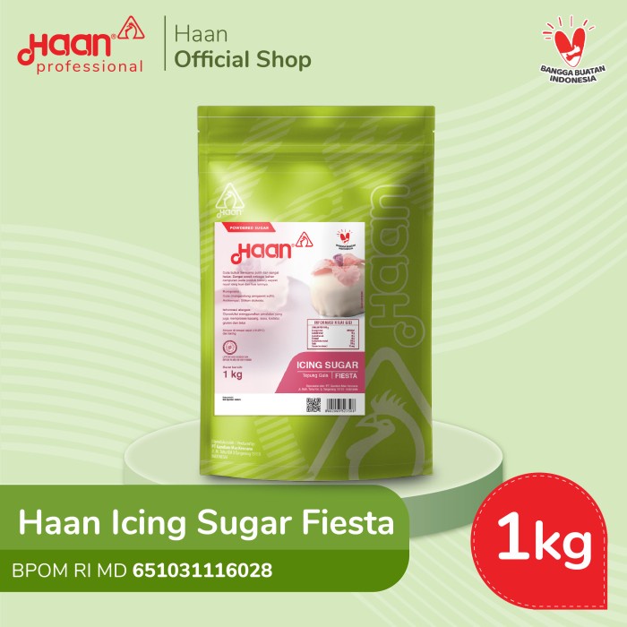 

Termurah [ Best Seller ] Haan Fiesta ICING SUGAR 1kg