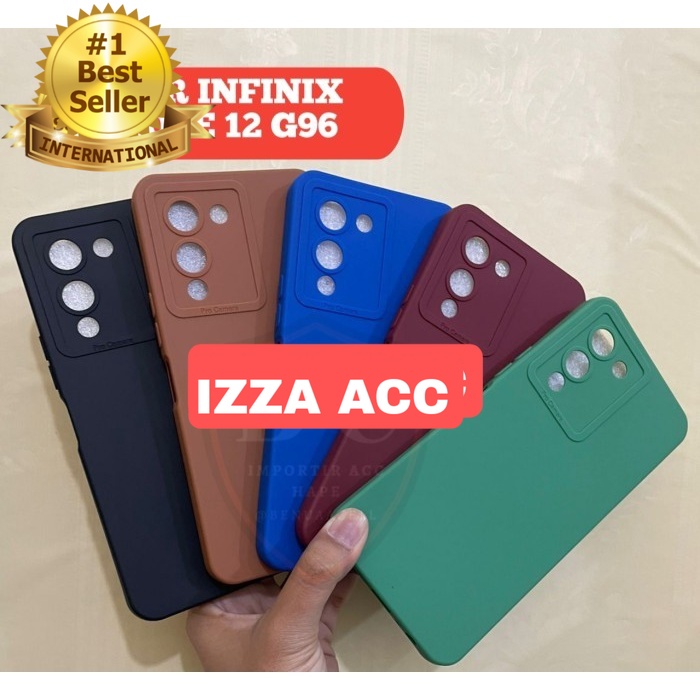 CASE INFINIX NOTE 12 G96 - SOFTCASE PRO CAMERA INFINIX NOTE 12 G96 SILIKON TPU