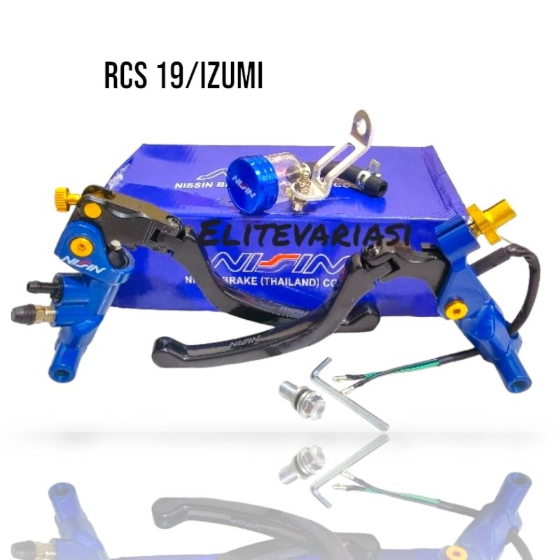 Master Rem Depan Brembo Izumi Set Kiri Kanan Tabung Pisah Motor CBR 150r Ninja Rr R25 R15 Vario Scoo