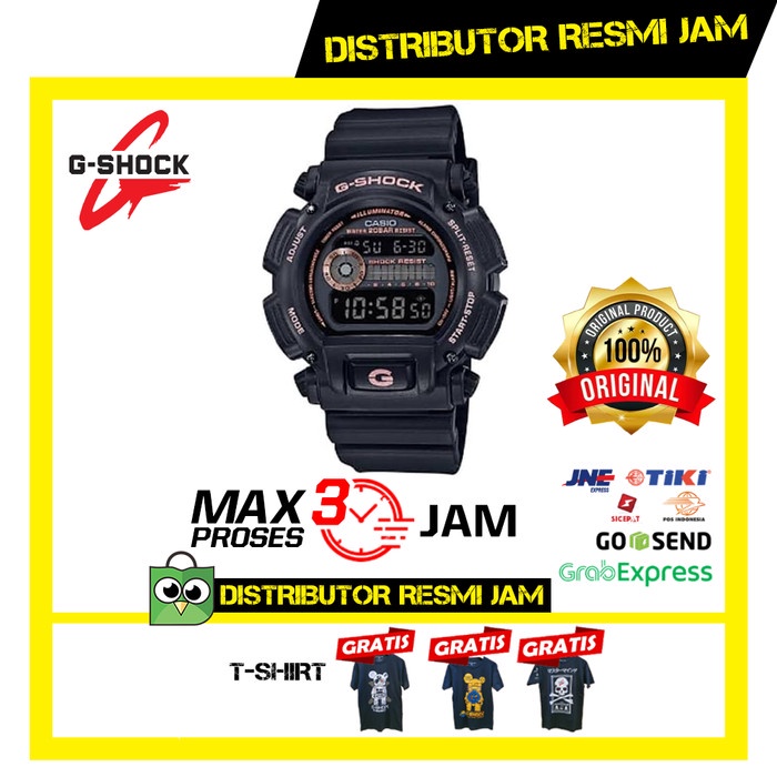 GShock DW-9052GBX-1A4DR DW-9052 DW9052GBX DW9052 Garansi Resmi 2 Tahun