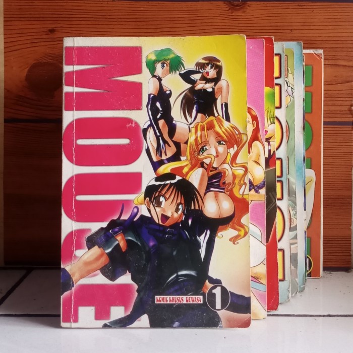 Set Komik Mouse vol. 1-11 (minus 5, 8, 9)