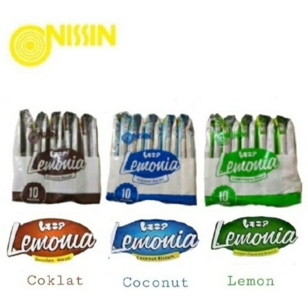 

Nissin Lemonia 18 gram (1 pack isi 10 pcs)