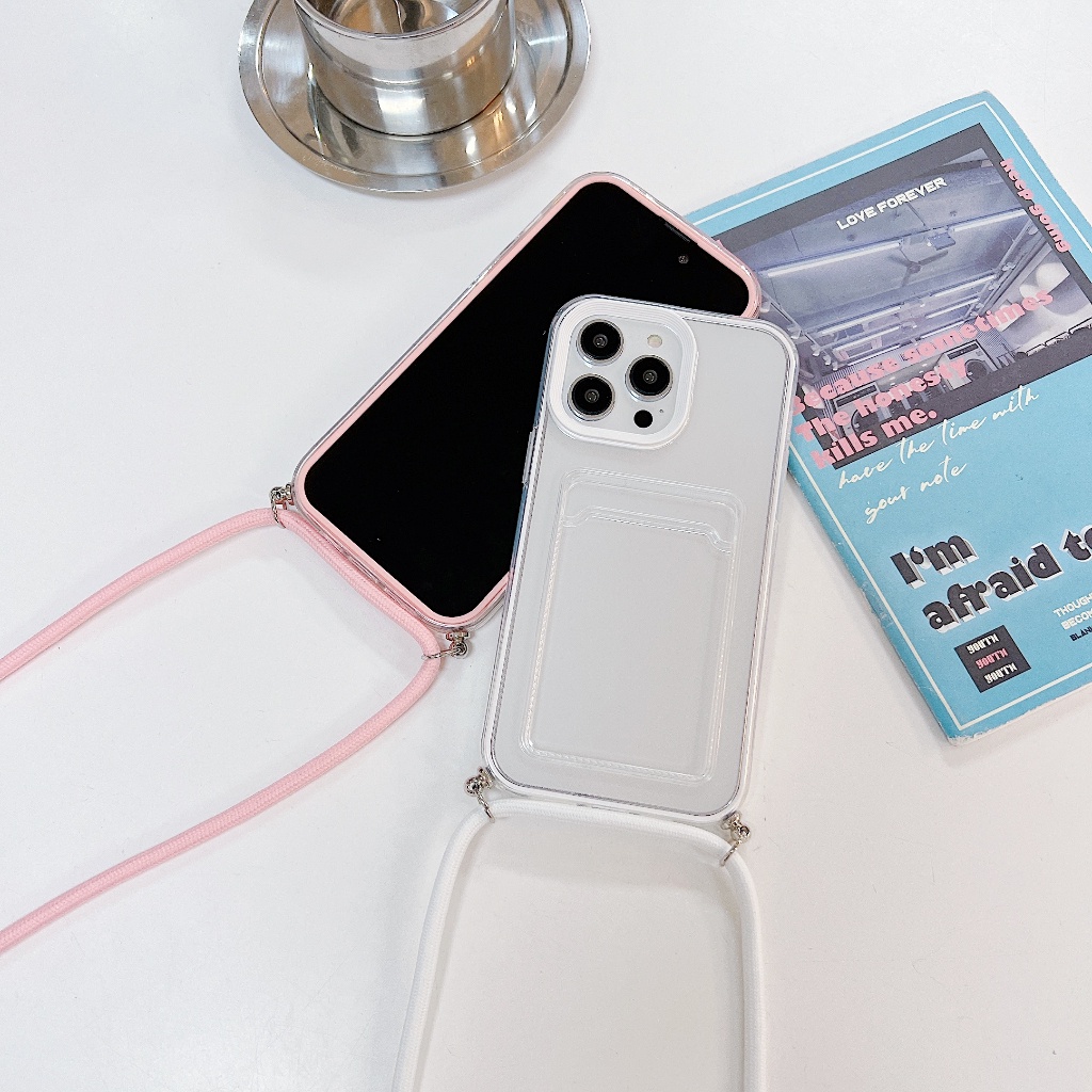 COD Casing 3IN1 POCKET MONEY WALLET SLING LANYARD CASE SAMSUNG A32 A33 A22 M22 M32 A02S M02S A03S A5