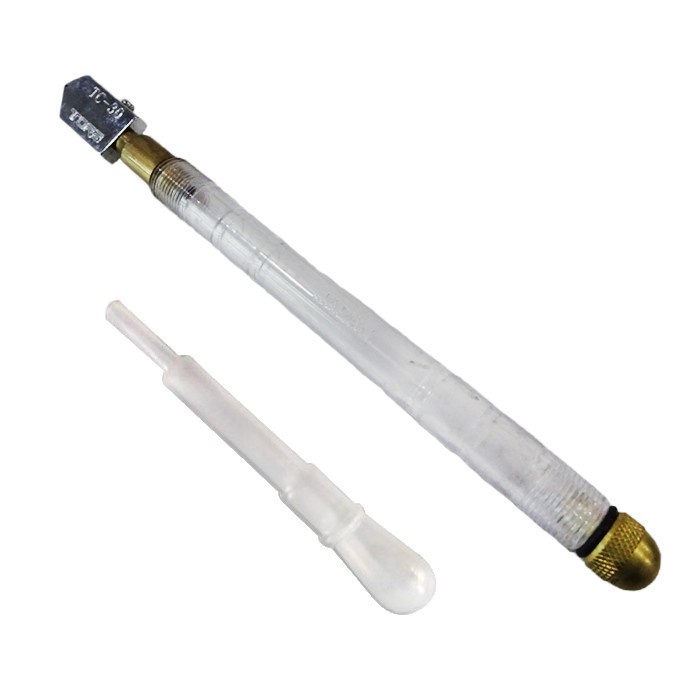 

TORA Pisau Pemotong Kaca Gagang Plastik TC30 - Glass Cutter