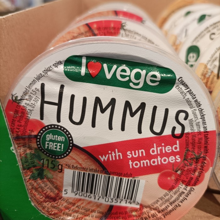 

Sante Lovege Hummus With Sun Dried Tomato 115gr