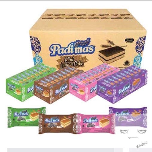 

Padimas Mini Layer cake Isi 24 pcs