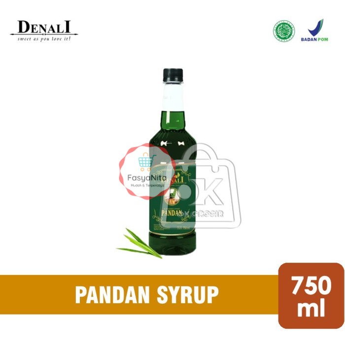 

Syrup Pandan Denali / Sirup Pandan (Botol Plastik 750ml) - FasyAnita Mart Denpasar