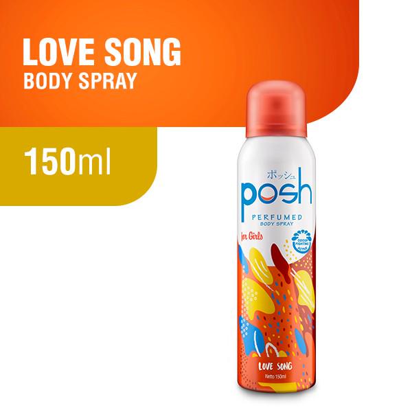 Posh Spray Cologne Love Song Botol 150 ml x2 - Gambar 2