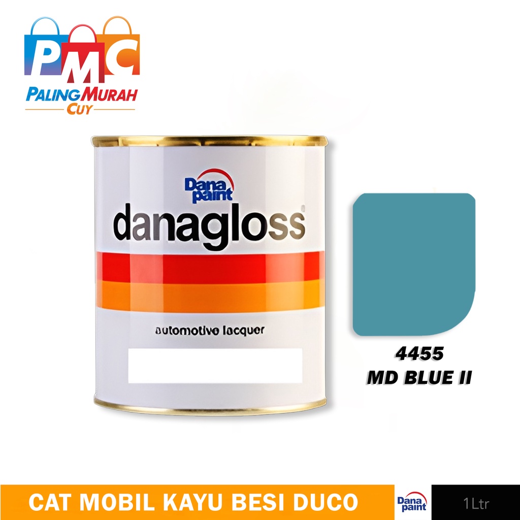 DANAGLOSS NC 4455 MD BLUE - Cat Mobil Kayu Besi Duco