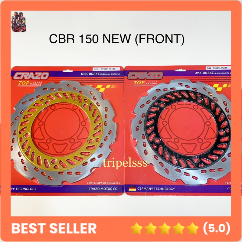 PIRINGAN CAKRAM DEPAN CBR 150 NEW / CBR 150 FACELIFT / CB 150 R NEW K45
