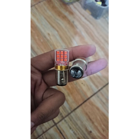 Lampu 1157 rem kedip 24v