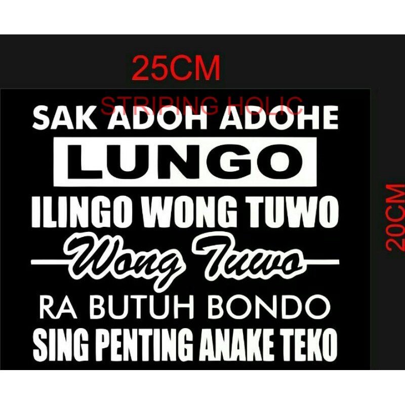 

CUTTING STICKER KATA KATA KEREN