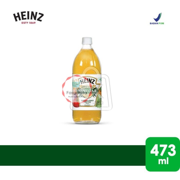

Heinz Apple Cider Vinegar Cuka Apel (Botol Kaca 473ml) - FasyAnita Mart Denpasar