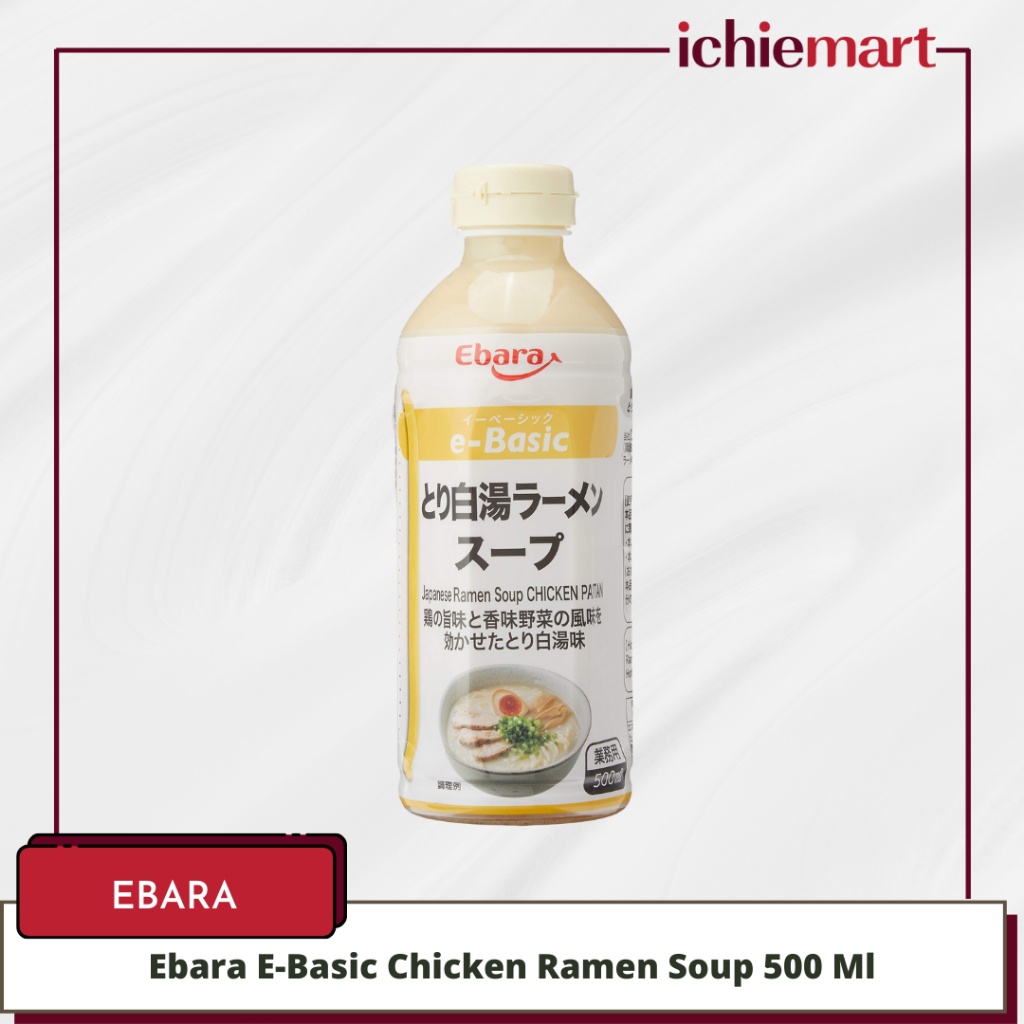 

Ebara Toripaitan Chicken Ramen Soup (Sup Kaldu Ayam Instan) 500 ml