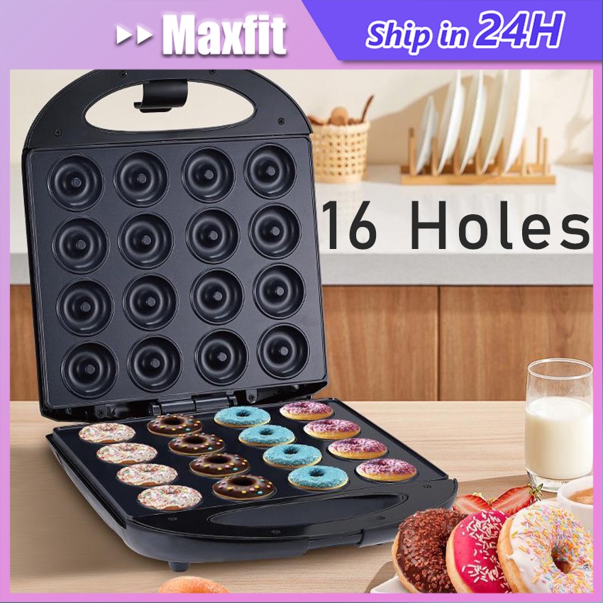 6/16 Buah Alat Pembuat Donut / Donut Maker / Donat Elektrik Advance