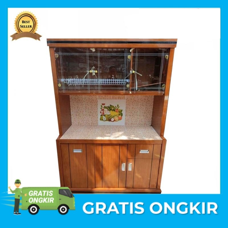 Rak Piring 3 Pintu Rak Dapur Kayu Terlaris Cirebon Indramayu Kuningan Tegal Pekalongan Pemalang Best