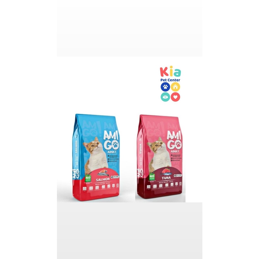 AMIGO 800GRM FRESHPACK Makanan Pakan Kucing / Dry Cat Food