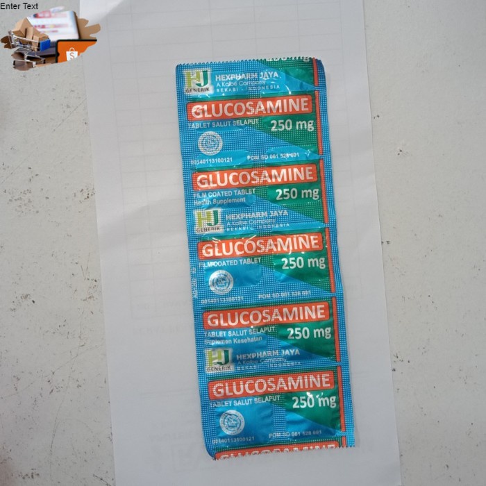 ready glucosamine 250mg