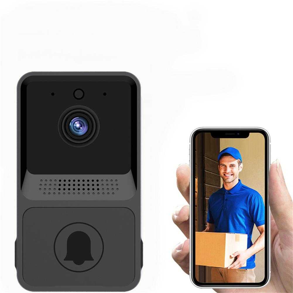 Z20 Bel Rumah Smart Doorbell Wireless + CCTV Video HD WiFi Audio Bell Pintu Tombol Remote Door Tanpa