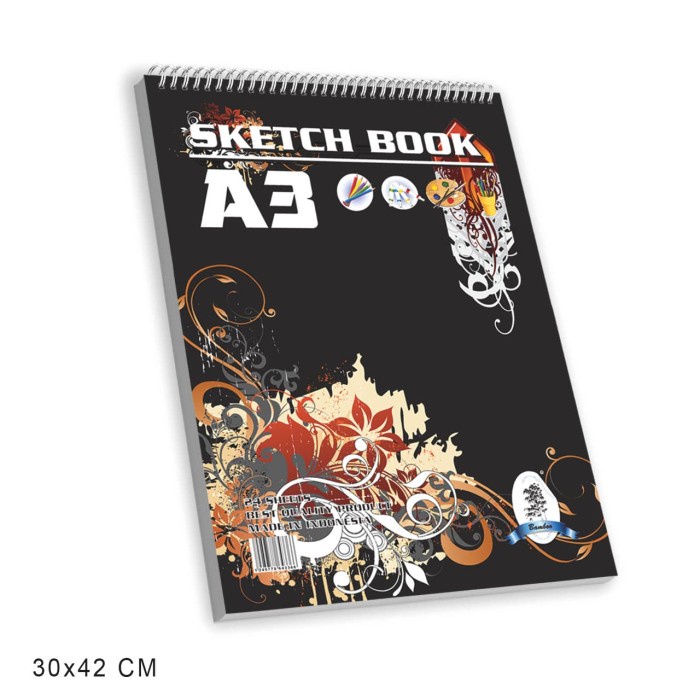 

[Best Seller] Bamboo Sketch Book ukuran A3