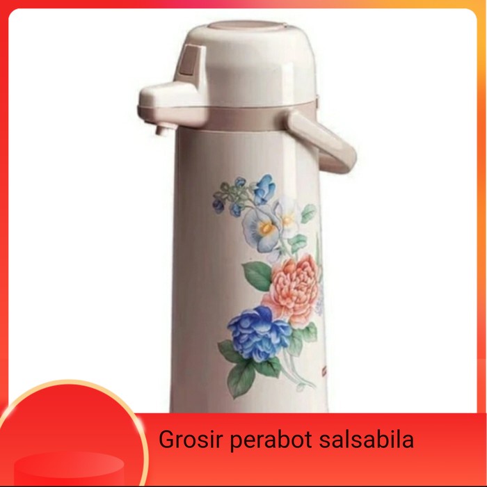 Termos air panas airpot lion star pencet 2 liter/termos air panas pencet lion star