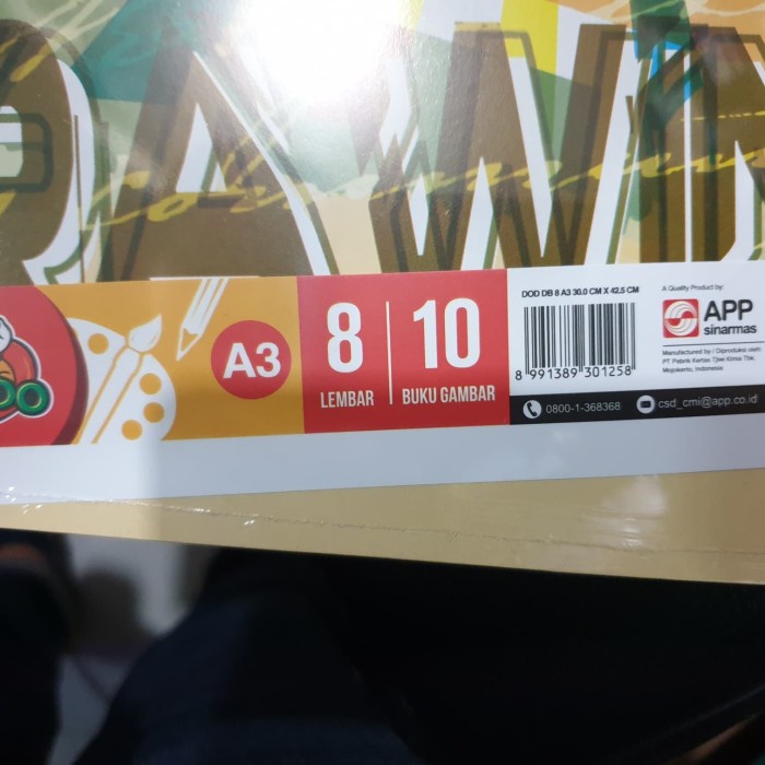 

Buku Gambar A3 DODO
