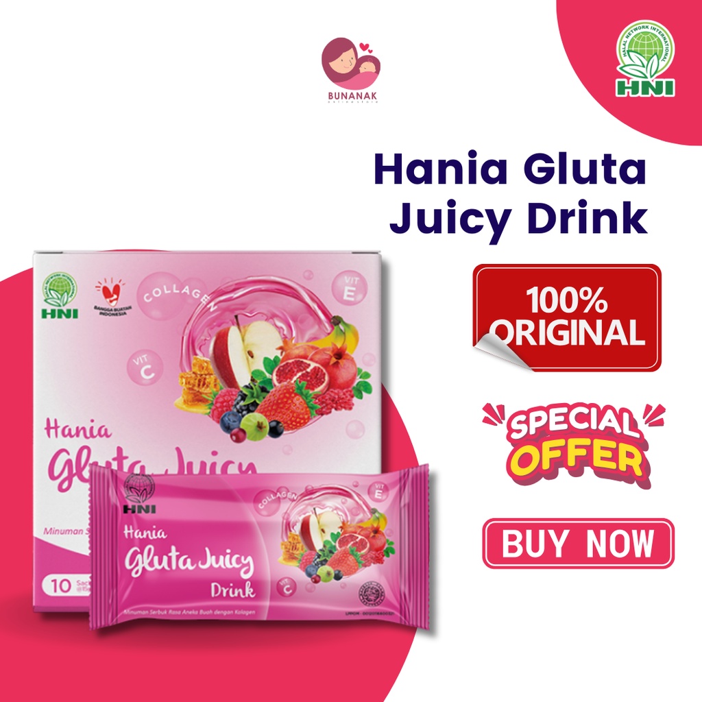 

HANIA GLUTA JUICY DRINK - HNI BPOM - Produk Herbal