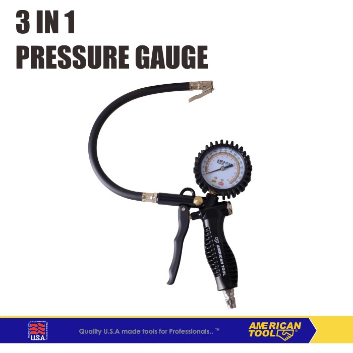 3 Funcion Pressure Gauge (Pengisi Angin 3 fungsi) 8959236