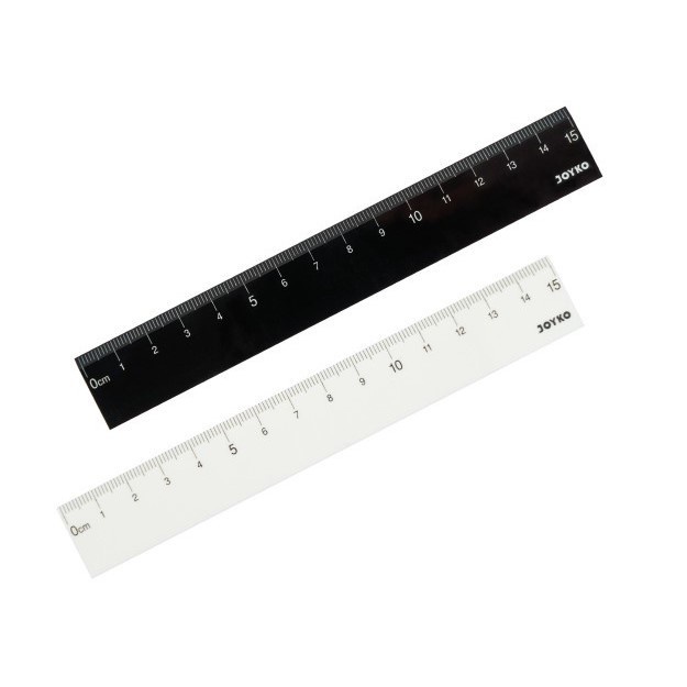 

Penggaris Plastik / Ruler Akrilik Kecil 15 cm - Joyko RL-302 MURAH