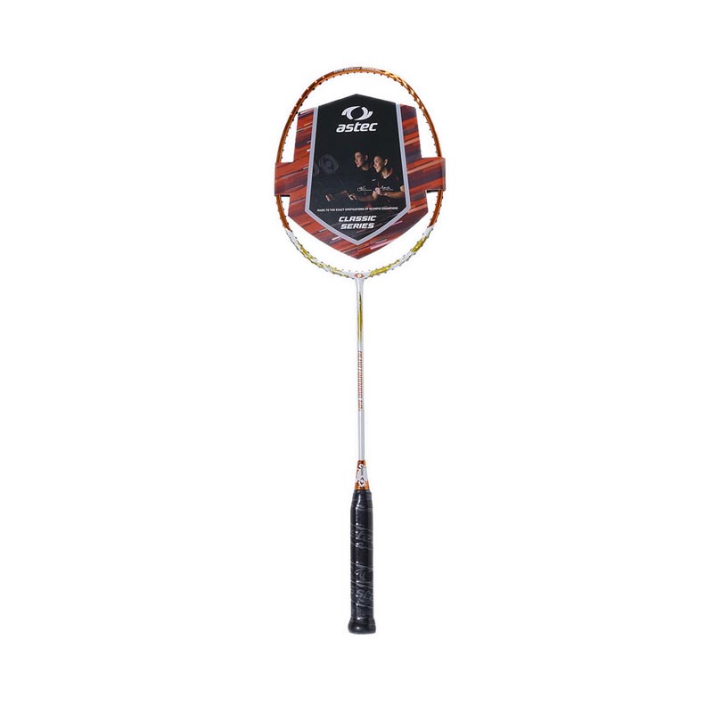 ASTEC AEROTORNADO N60S BADMINTON RACKET - ORANGE/WHITE