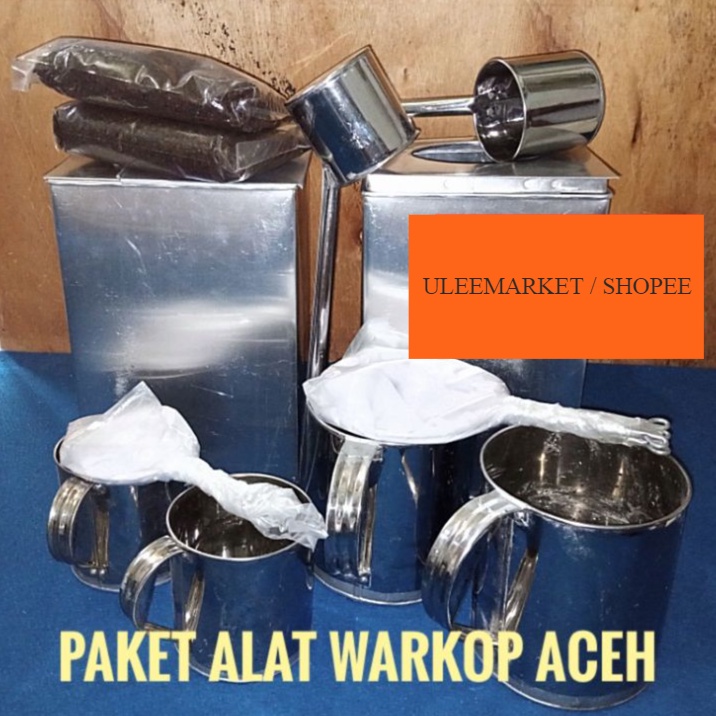 Paket Lengkap Alat Warkop Aceh
