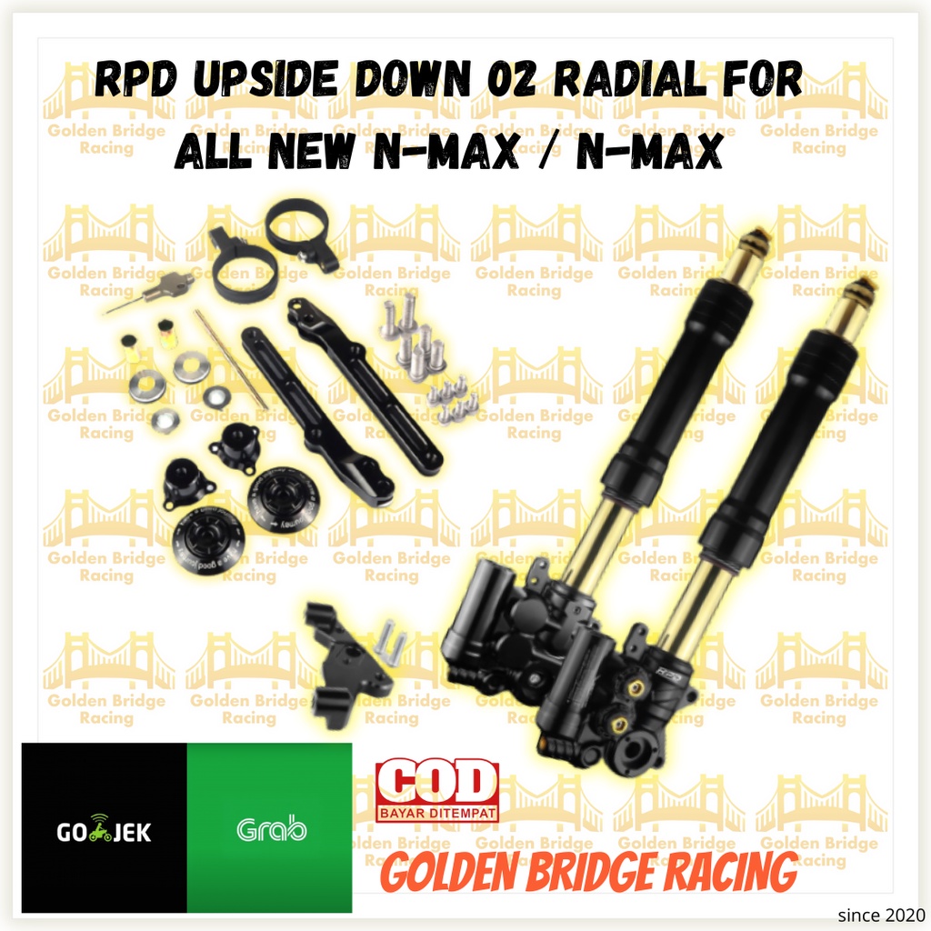 Usd Upside down Nmax RPD Radial 02 / Shock Depan Nmax