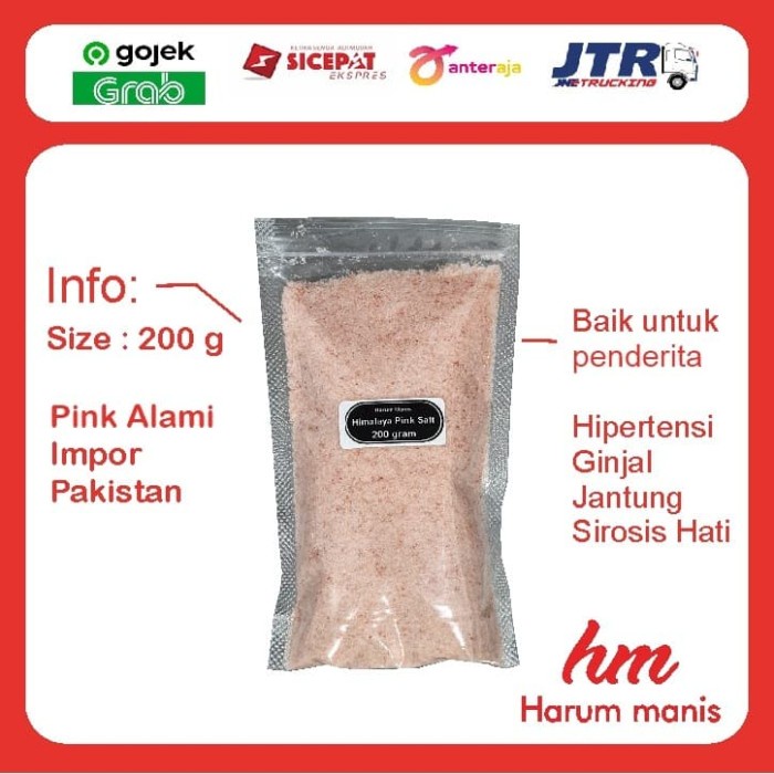 

Himalayan Salt / Garam Pink 200gram