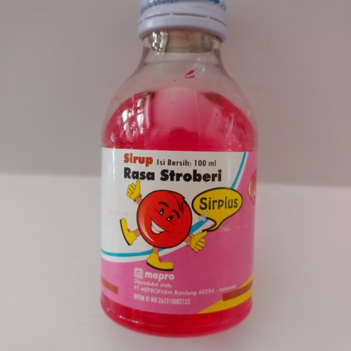 

Sirplus Sirup Rasa Stroberi 100ml