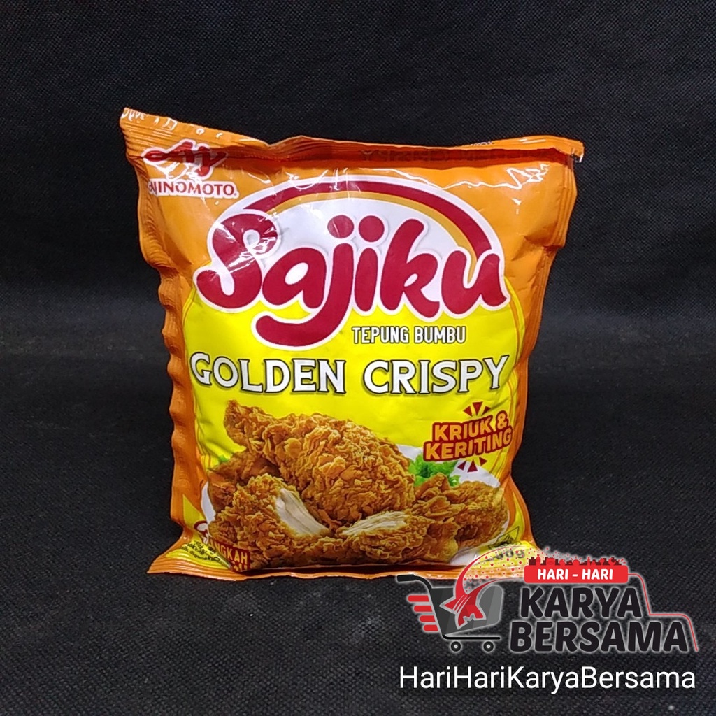 

SAJIKU TEPUNG BUMBU GOLDEN CRISPY 200GR